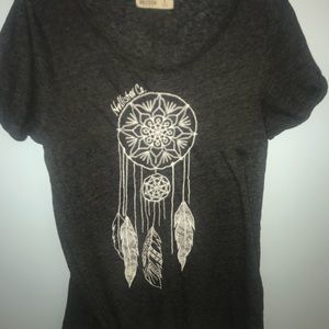 Hollister Gray Short Sleeve